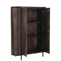 Livingfurn Kabinetkast Noor Walnoot 150cm Mangohout