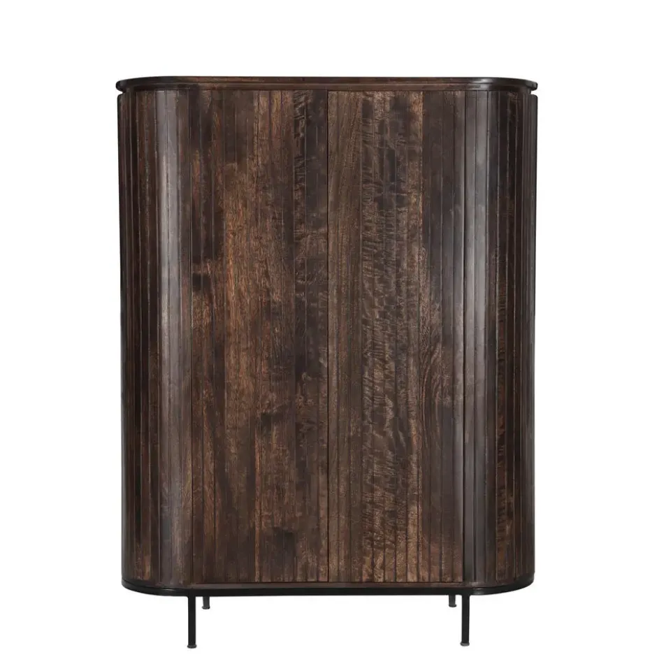 Livingfurn Kabinetkast Noor Walnoot 150cm Mangohout