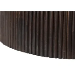 Livingfurn - Salontafel Salvator Walnut 80cm - Mangohout