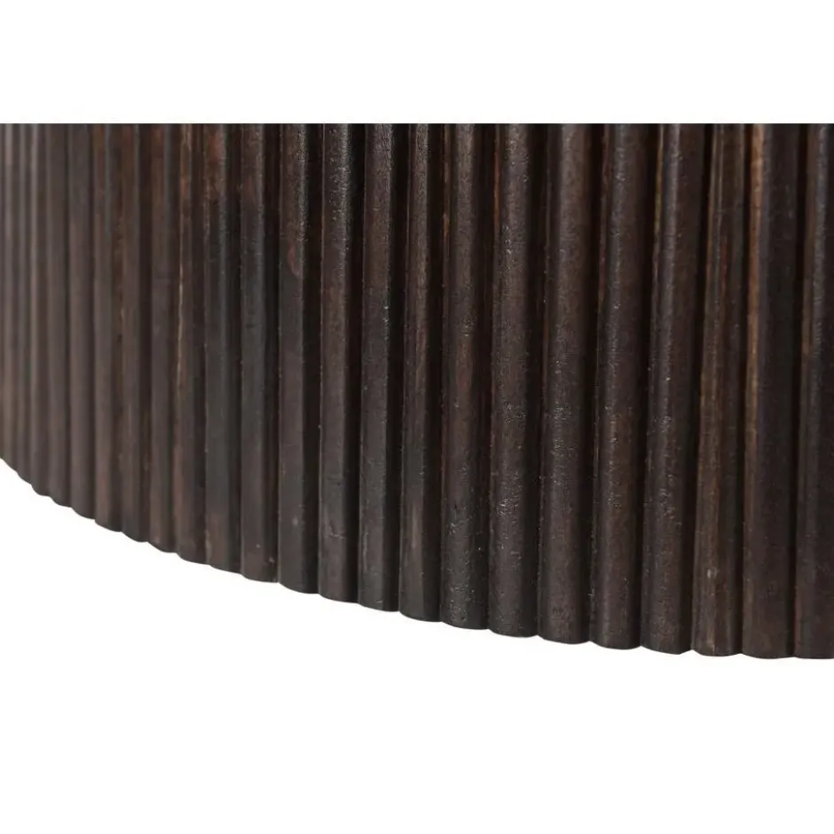 Livingfurn - Salontafel Salvator Walnut 80cm - Mangohout