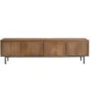 Livingfurn - TV meubel Elan - 180x50x40 cm - Mangohout