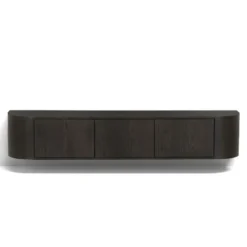 Livingfurn - TV-Meubel Novero Espresso Zwevend - 35x180x33cm