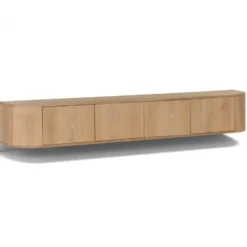 Livingfurn - TV-Meubel Novero Zwevend - 35x220x33cm