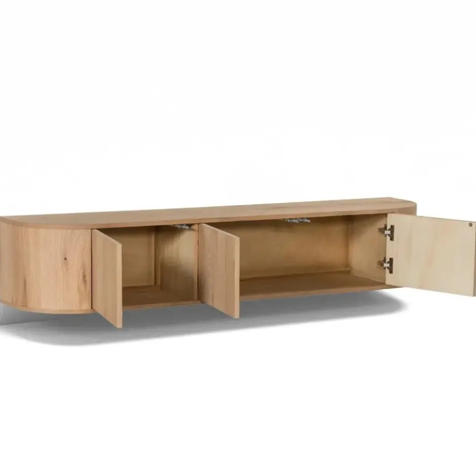 Livingfurn - TV-Meubel Novero Zwevend - 35x180x33cm