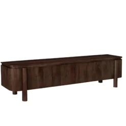 Livingfurn - Tv-meubel - Salano Brown 210 cm - Bruin