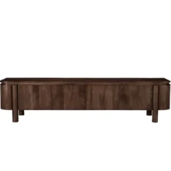 Livingfurn - Tv-meubel - Salano Brown 210 cm - Bruin