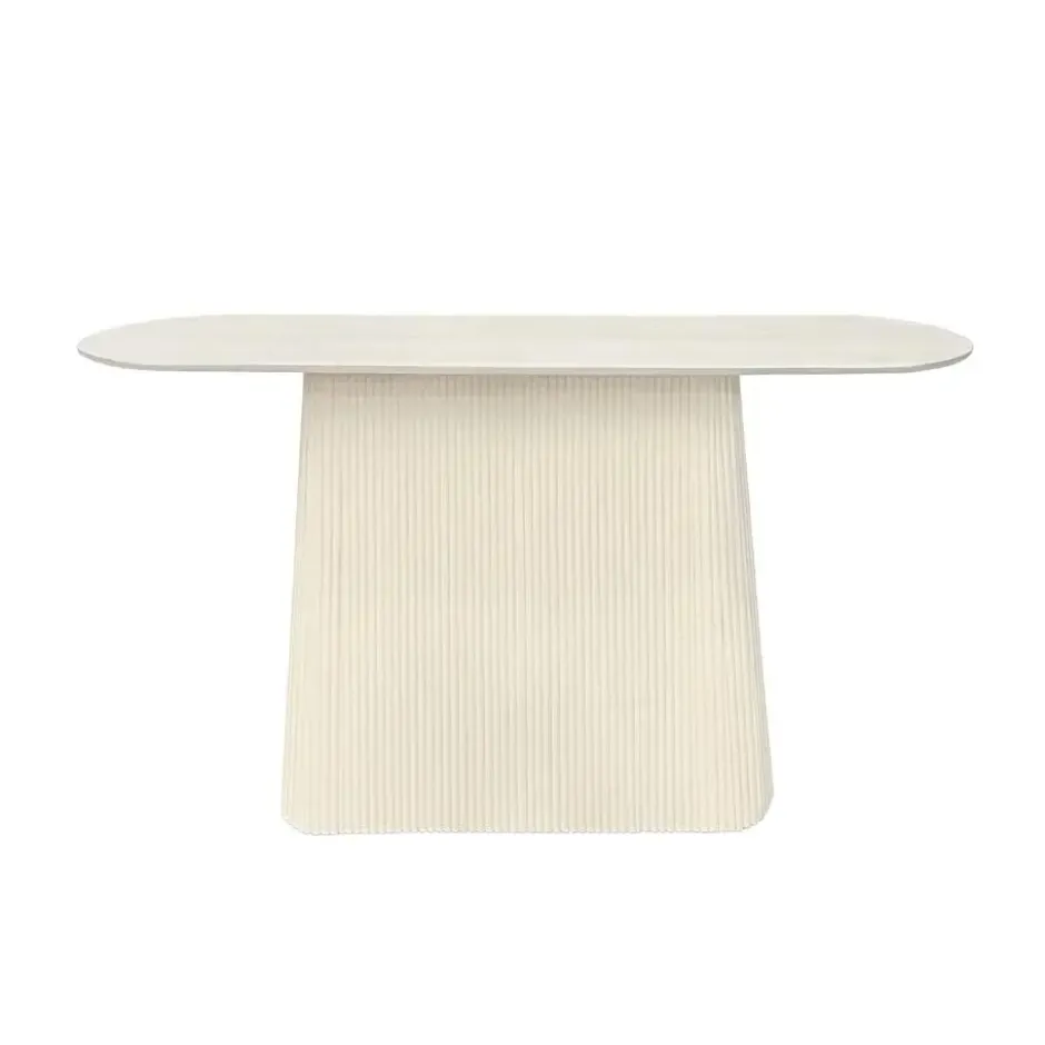 Livingfurn - Wandtafel - Patrice 140cm - Beige