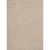 Loca Shaggy Vierkant Vloerkleed Hoogpolig Beige - 200x200 CM