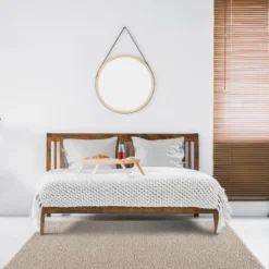 Loca Shaggy Vierkant Vloerkleed Hoogpolig Beige - 300x300 CM