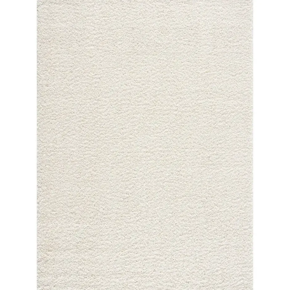 Loca Shaggy Vloerkleed Hoogpolig Creme - 240x340 CM