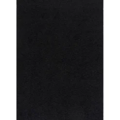 Loca Shaggy Vloerkleed Hoogpolig Zwart - 160x230 CM