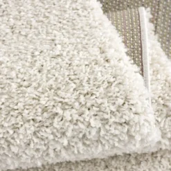 Loca Shaggy Vloerkleed Hoogpolig Creme - 200x290 CM