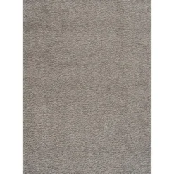 Loca Shaggy Vloerkleed Hoogpolig Lichtgrijs - 200x290 CM