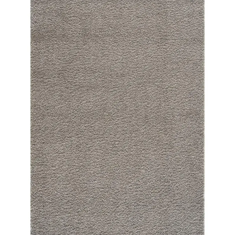 Loca Shaggy Vloerkleed Hoogpolig Lichtgrijs - 200x290 CM