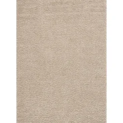 Loca Shaggy Vloerkleed Hoogpolig Beige - 140x200 CM