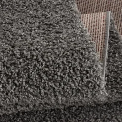 Loca Shaggy Vloerkleed Hoogpolig Grijs - 160x230 CM