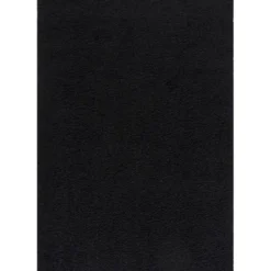 Loca Shaggy Vloerkleed Hoogpolig Zwart - 120x170 CM