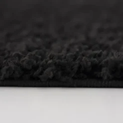 Loca Shaggy Vloerkleed Hoogpolig Zwart - 120x170 CM
