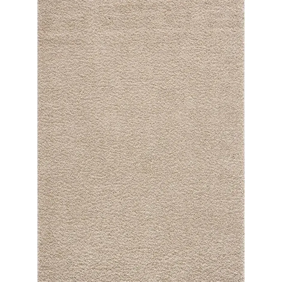 Loca Shaggy Vloerkleed Hoogpolig Beige - 120x170 CM