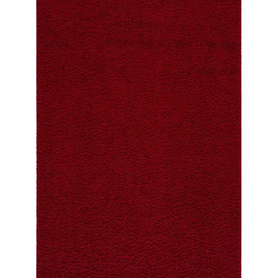 Loca Shaggy Vloerkleed Hoogpolig Rood - 200x290 CM