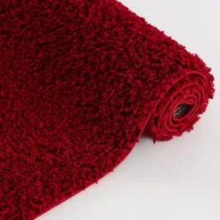 Loca Shaggy Vloerkleed Hoogpolig Rood - 200x290 CM