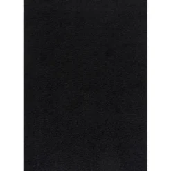 Loca Shaggy Vloerkleed Hoogpolig Zwart - 240x340 CM