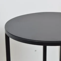 LOFT42 Beau bijzettafel - Rond - Zwart - Metaal