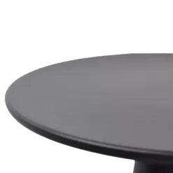 LOFT42 Bijzettafel Ferry trompetvoet - Metaal - Zwart - 60x44