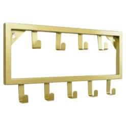 LOFT42 Bono Small Kapstok - Goud – Metaal – 9 haken - 50x26x4