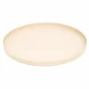LOFT42 Brew Metalen rond Dienblad – Beige – 60x60
