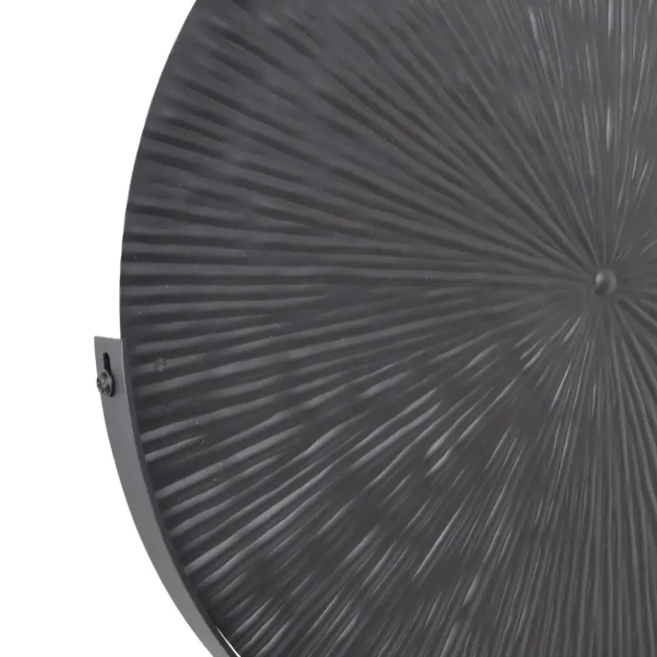 LOFT42 Burst Ornament op voet - Zwart Metaal Ø36cm