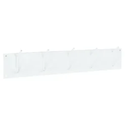LOFT42 Factory Kapstok 5 Dubbele Haken - Metaal - Wit