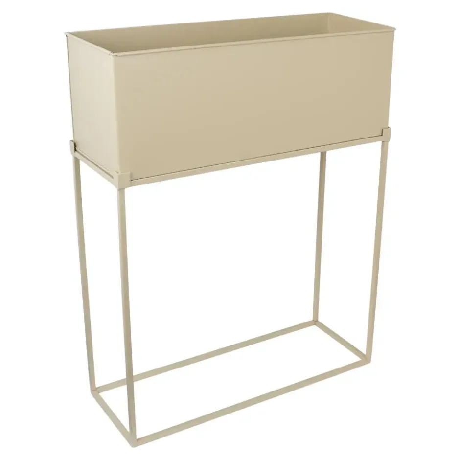 LOFT42 Flora Plantenbak Rechthoek - Metaal - Beige