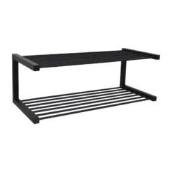 LOFT42 Hall wand schoenenrek - Metaal - Zwart