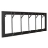 LOFT42 Industry Kapstok – Metaal - Zwart – 10 haken