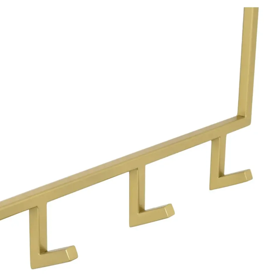LOFT42 Jip Kapstok - 12 haken - Metaal - Goud - 100x80x33