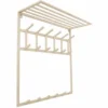 LOFT42 Kapstok Jaimy - Beige – Metaal – 6 dubbele haken - 80x80x30