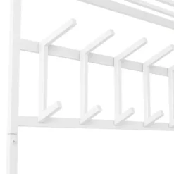 LOFT42 Kapstok Jaimy - Wit – Metaal – 6 dubbele haken - 80x80x30