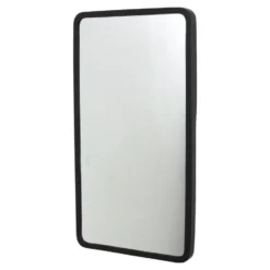 LOFT42 Mirror Spiegel Rechthoek Zwart - Industrieel - Metaal -74x40