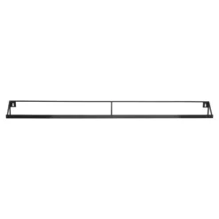 LOFT42 Pictured Fotoplank - Metaal - Mat Zwart - 8x110x8