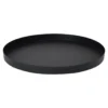 LOFT42 Serva Metalen Dienblad – Zwart – Ø40 cm