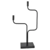 LOFT42 Swing Kandelaar - 2 Kaarsen - Metaal - Mat Zwart -67x37x16