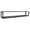 LOFT42 Vegas Wandplank XL - Zwart- 120x20x20