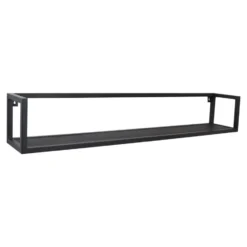 LOFT42 Vegas Wandplank XL - Zwart- 120x20x20