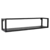 LOFT42 Vegas Wandplank - Zwart- 90x20x20