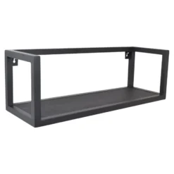LOFT42 Vegas Wandplank - Zwart - 60x20x20