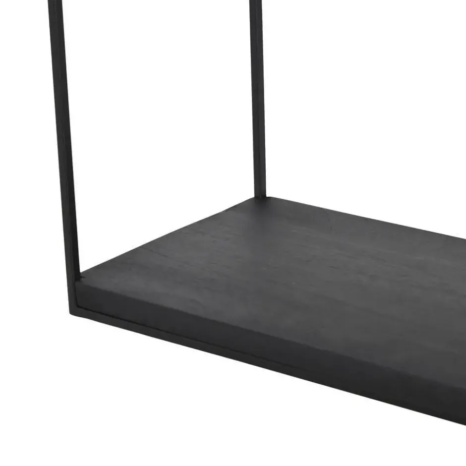 LOFT42 Wally Wandrek met Zwart Mangohout - Metaal - 45x45x18