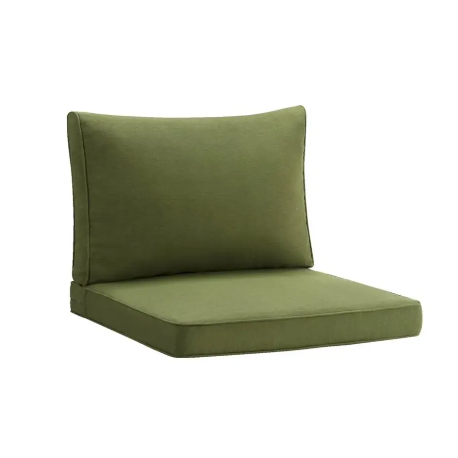 Loungekussen Brest zit - donkergroen - 60x60 cm