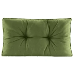 Loungekussen Florence rug donkergroen 60x43 cm