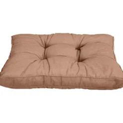 Loungekussen Florence zit - mokka - 73x73 cm